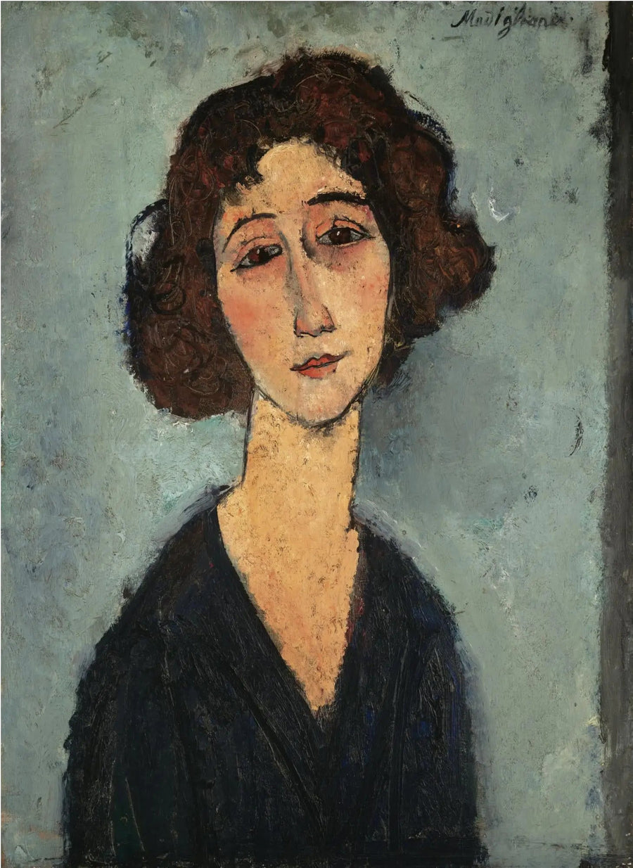 Jeune Femme (Totote de la Gaîté) - Amedeo Modigliani