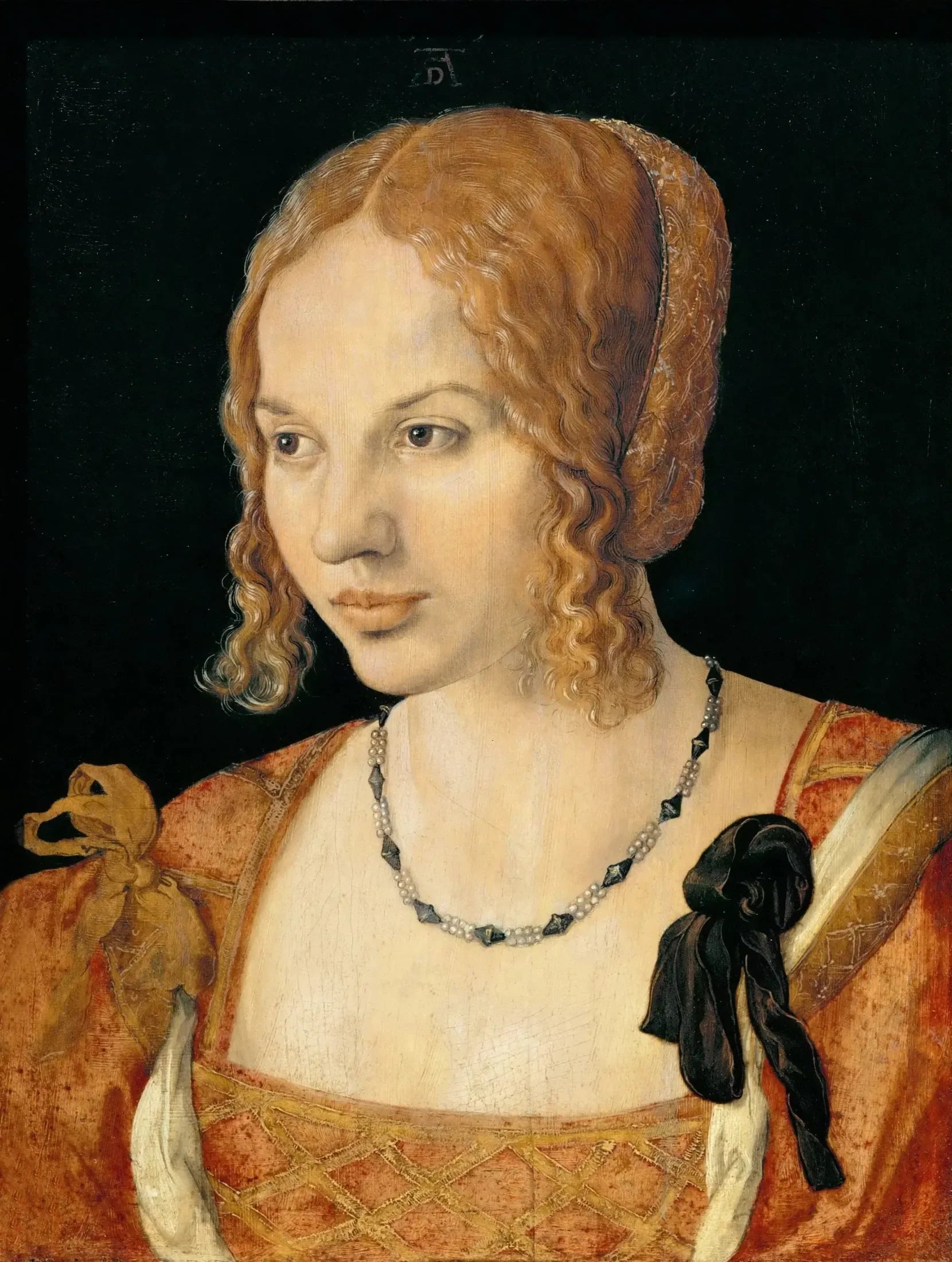 Jeune femme vénitienne - Albrecht Dürer image 1 copie peinte à la main à l’huile