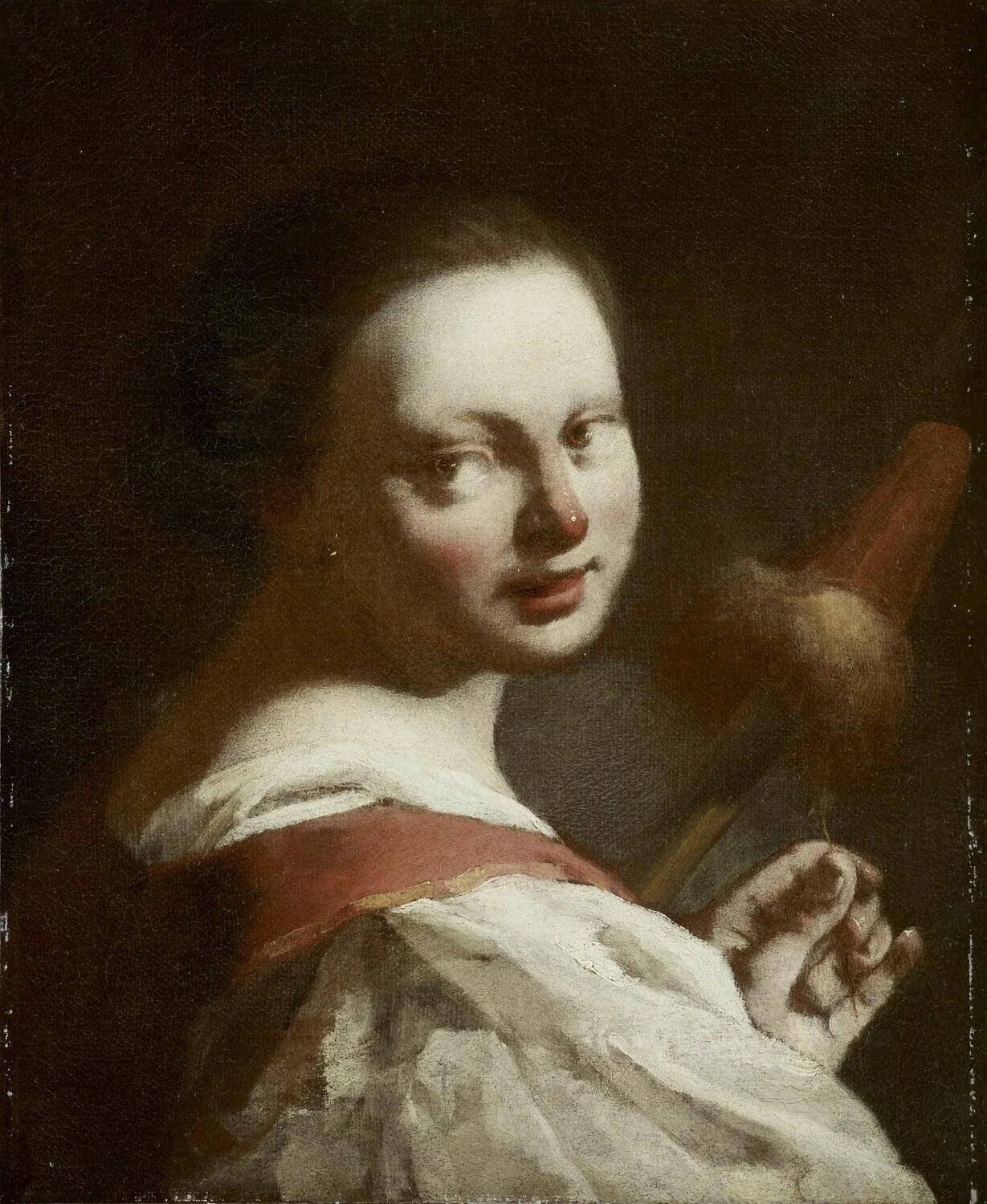 Jeune fileuse - Giovanni Battista Piazzetta image 1 copie de tableau peinte à la main