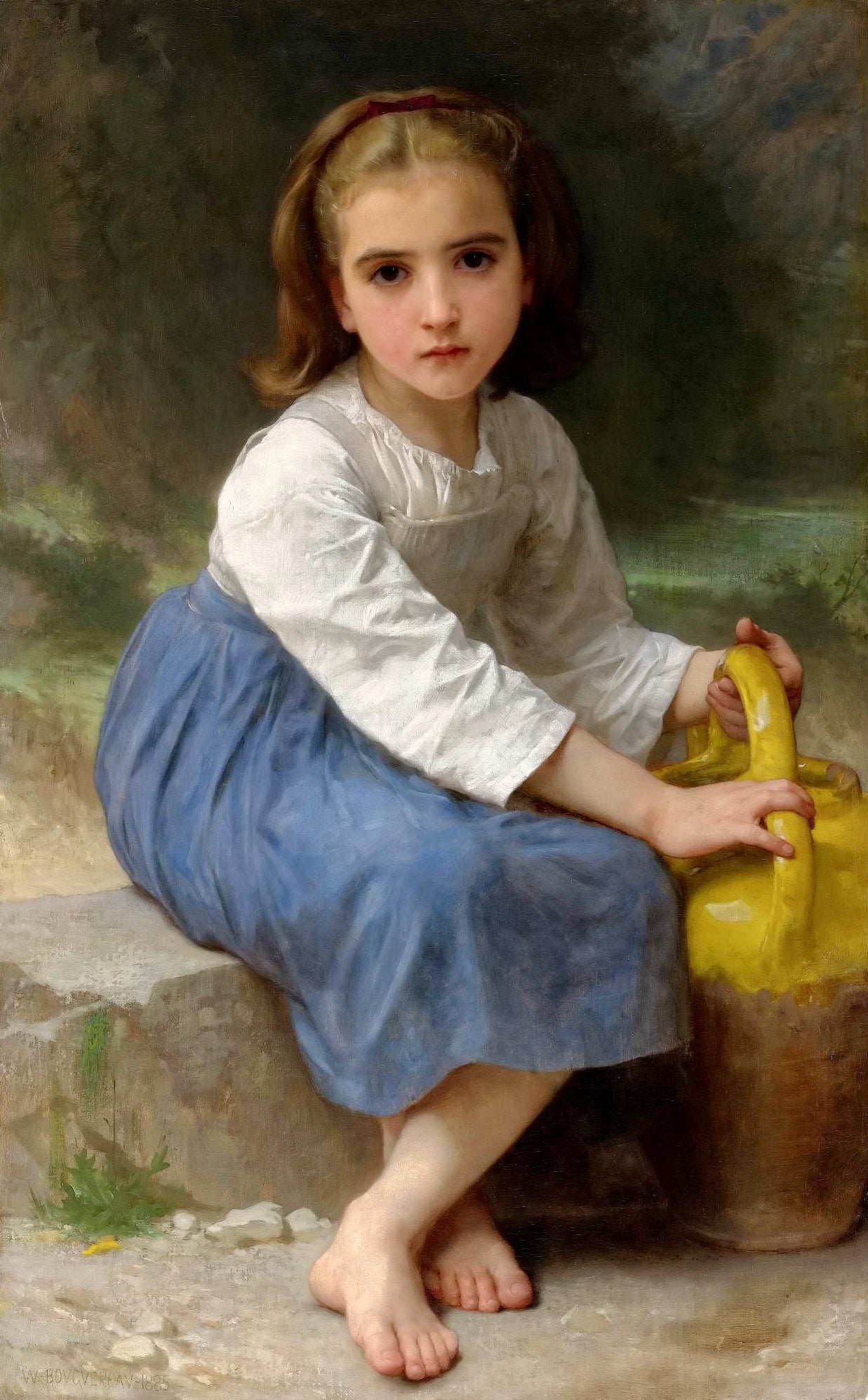 Jeune fille à la cruche de William-Adolphe Bouguereau