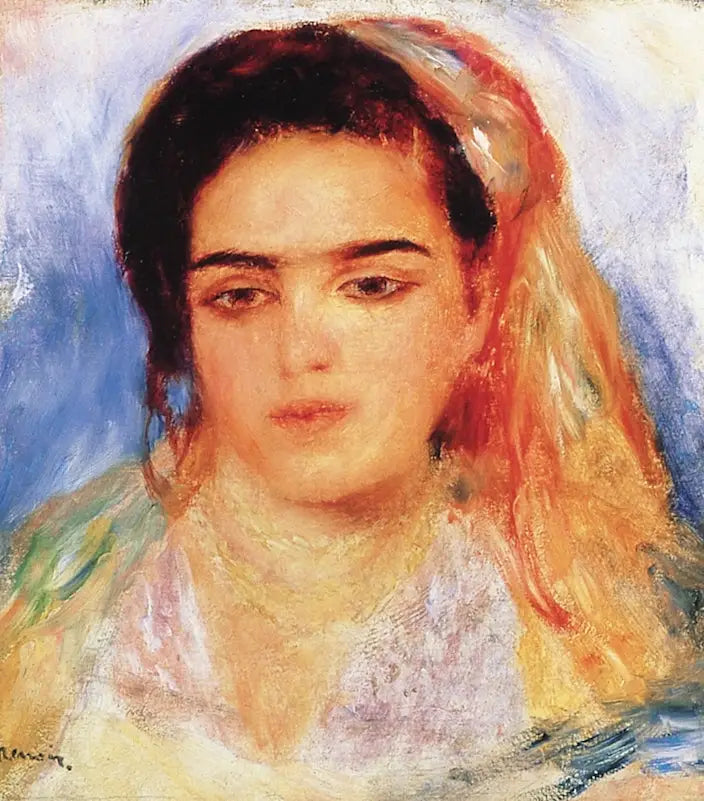 Jeune fille algérienne - Pierre-Auguste Renoir