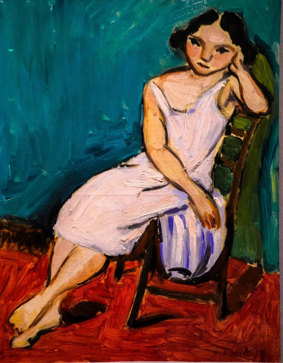 Jeune Fille assise - Henri Matisse