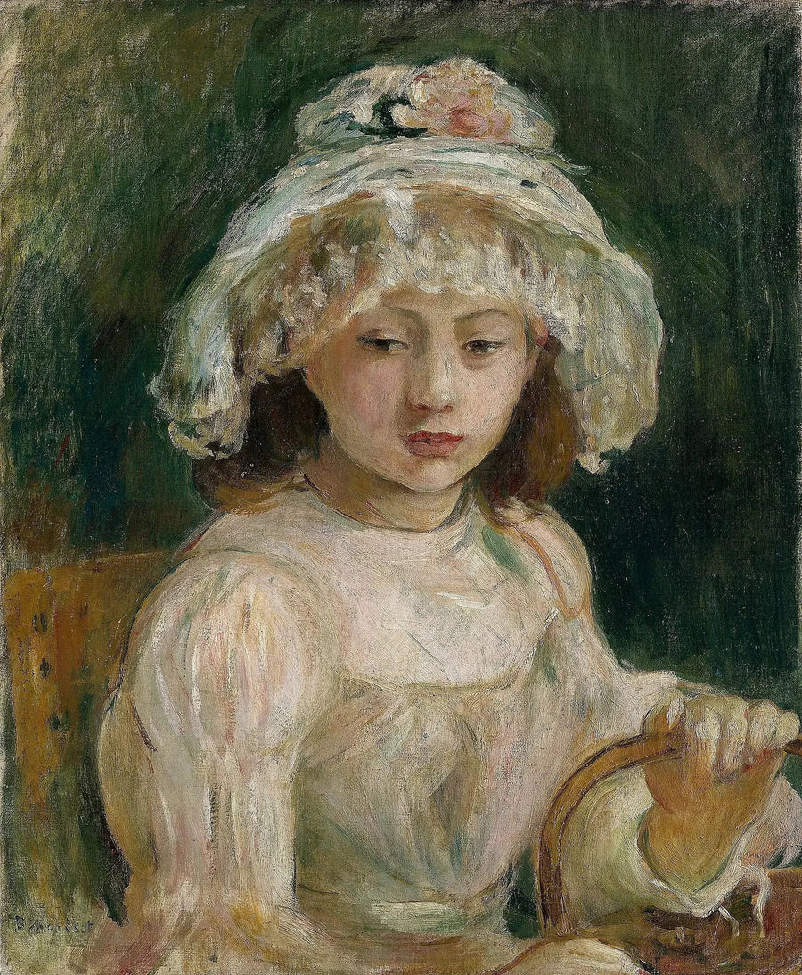 Jeune fille au chapeau - Berthe Morisot
