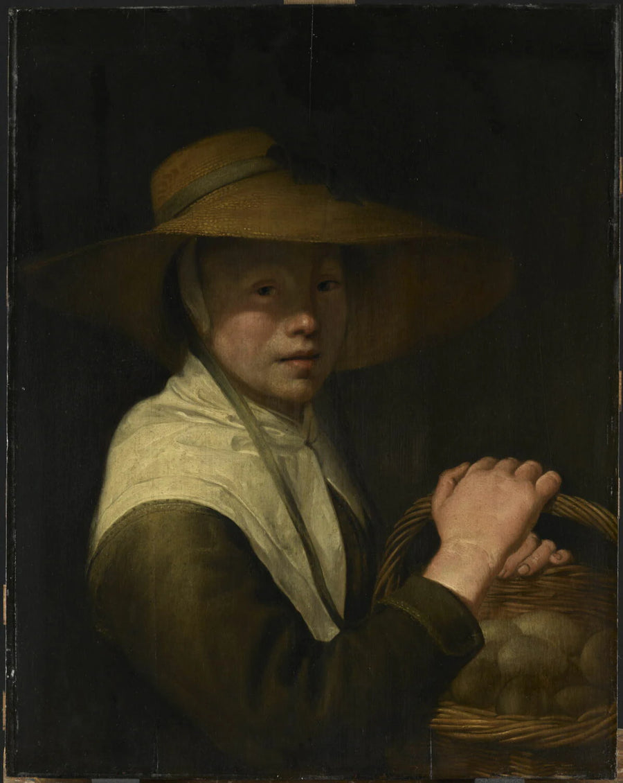 Jeune fille au panier d'œufs - Jacob Gerritsz. Cuyp