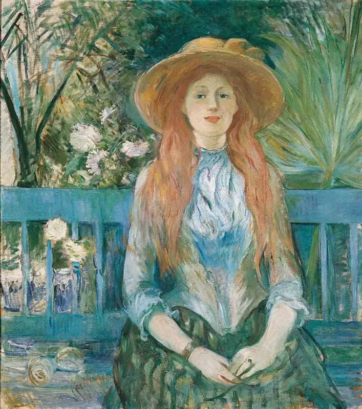 Jeune Fille dans un parc - Berthe Morisot