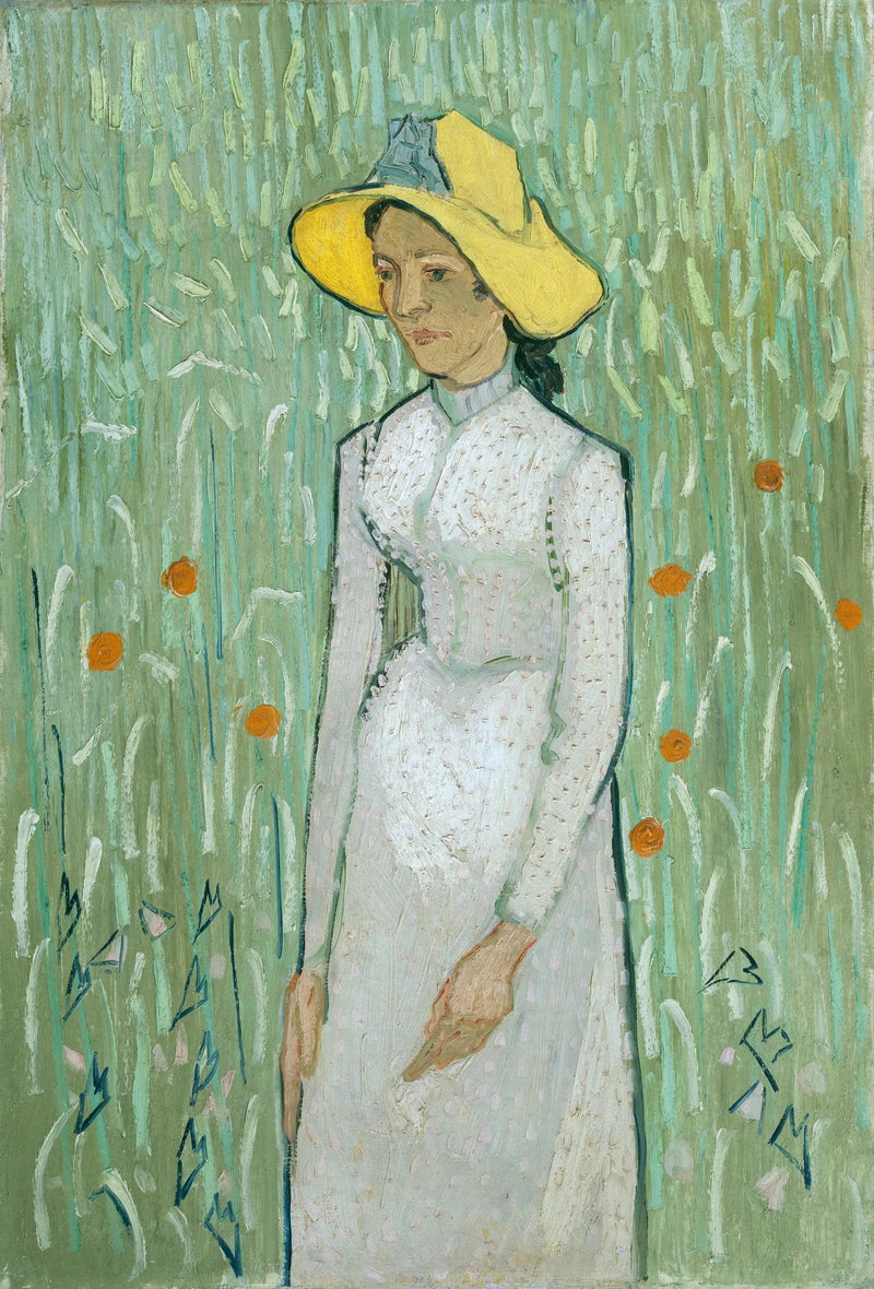 Jeune Fille en blanc - Vincent van Gogh