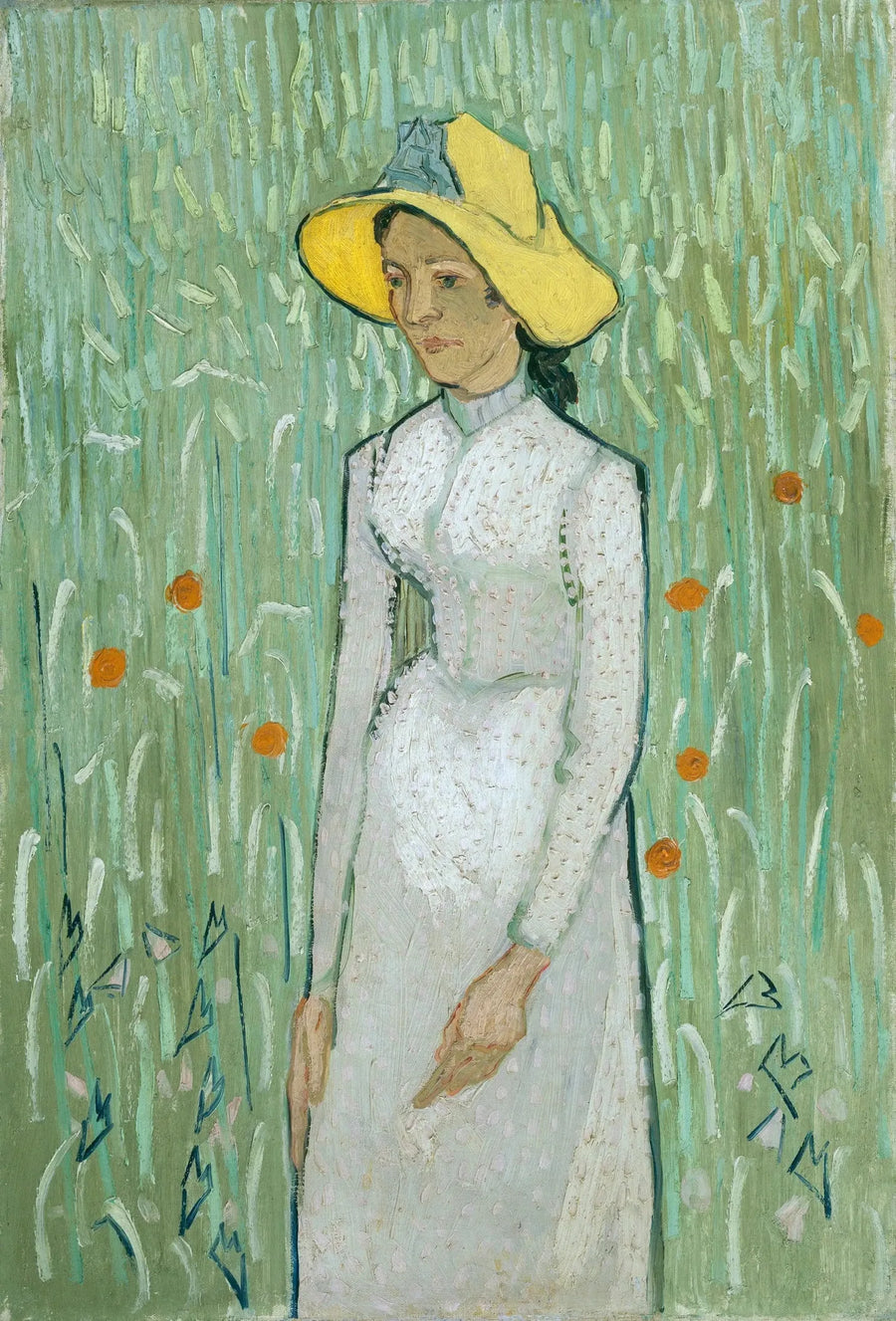 Jeune Fille en blanc - Vincent van Gogh