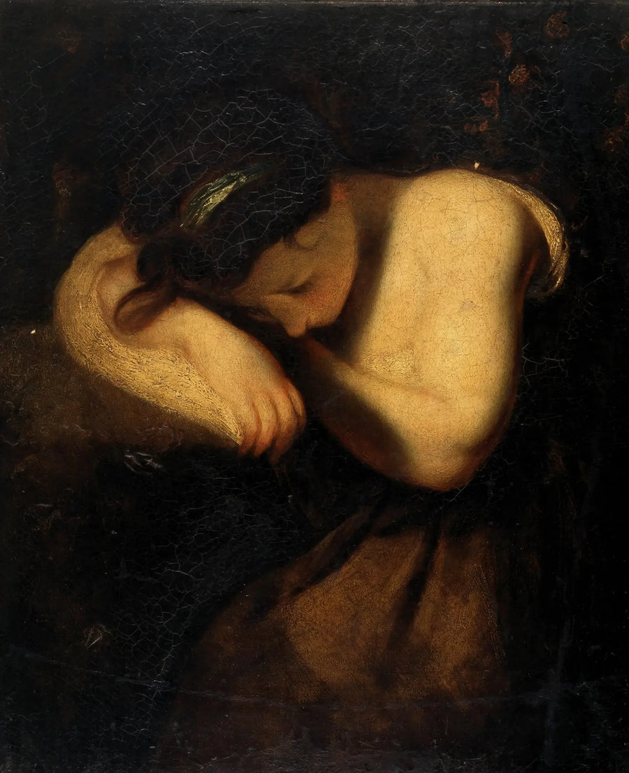 Jeune fille endormie - Joshua Reynolds
