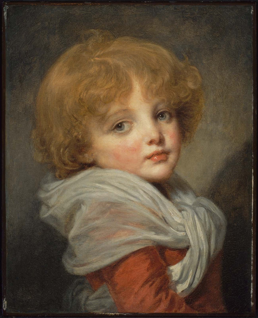 Jeune garçon - Jean-Baptiste Greuze image 1 copie de tableau peinte à la main