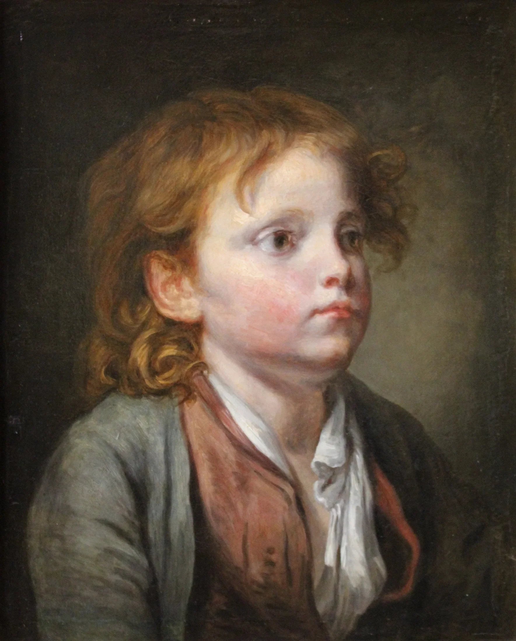 Jeune garçon - Jean-Baptiste Greuze image 1 tableau peint à l’huile sur toile