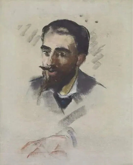 Jeune homme à barbe blonde - Édouard Manet