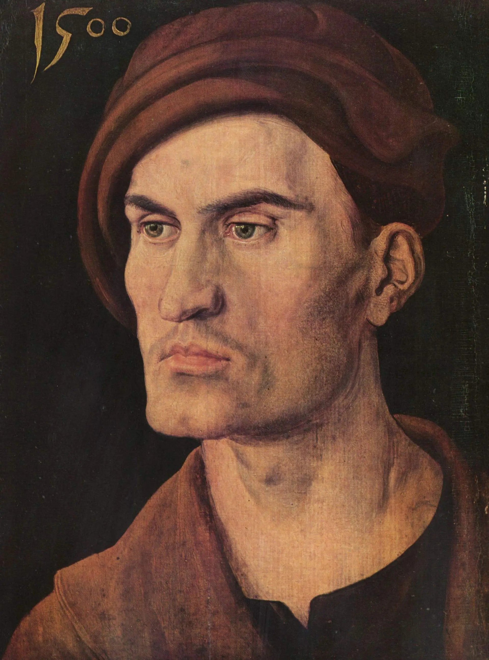Jeune homme - Albrecht Dürer image 1 reproduction de peinture à l’huile