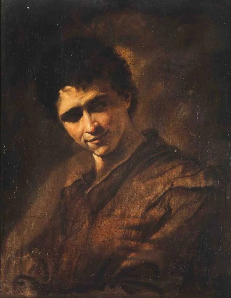 Jeune homme - Annibale Carracci image 1 tableau peint à l’huile sur toile