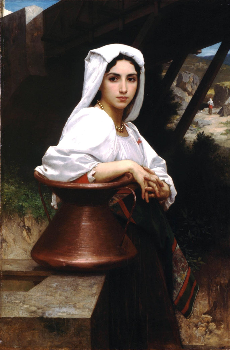 Jeune Italienne puisant de l’eau (1871) - Bouguereau