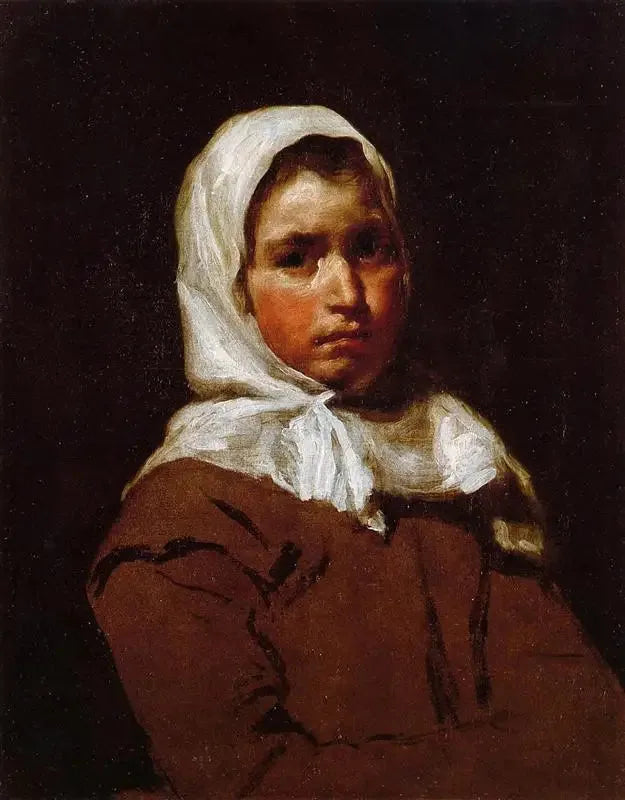 Jeune paysanne - Diego Velázquez image 1 reproduction réalisée par Alpha Reproduction