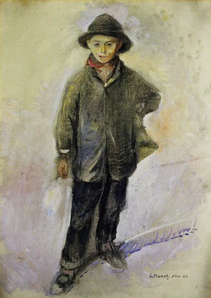 Jeune Pêcheur de Nice - Edvard Munch