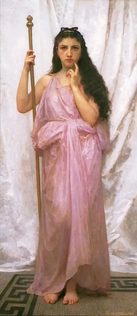 Jeune Prêtresse - Bouguereau
