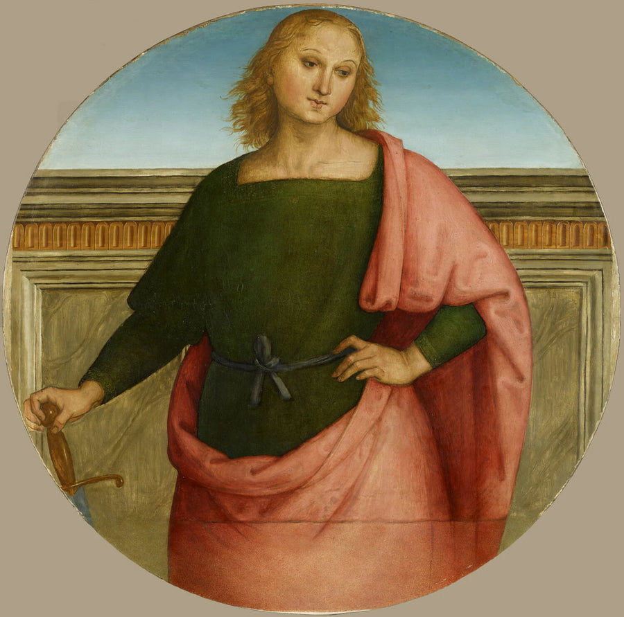 Jeune saint à l'épée, longtemps pris à tort pour saint Paul (saint Martin ?) - Pietro Perugino