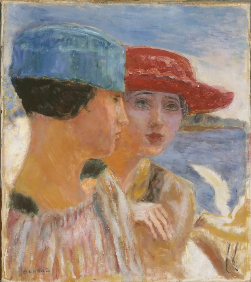 Jeunes filles à la mouette - Pierre Bonnard