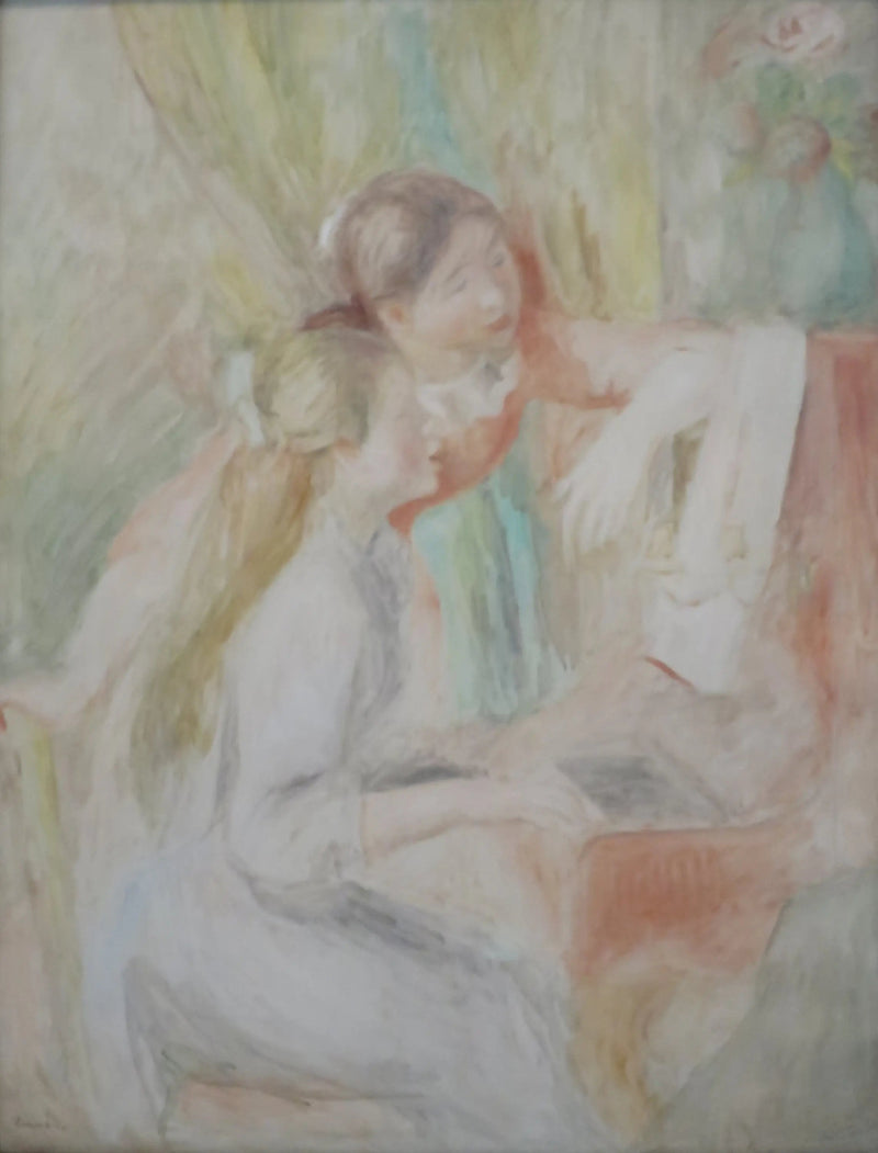 Jeunes filles au piano - Pierre-Auguste Renoir