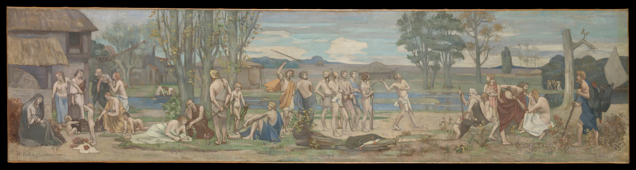 Jeux pour la patrie - Pierre Puvis de Chavannes