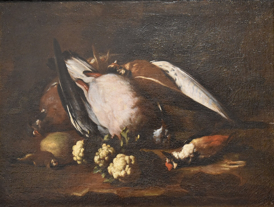 Nature morte au gibier et fruits - Joannes Hermans