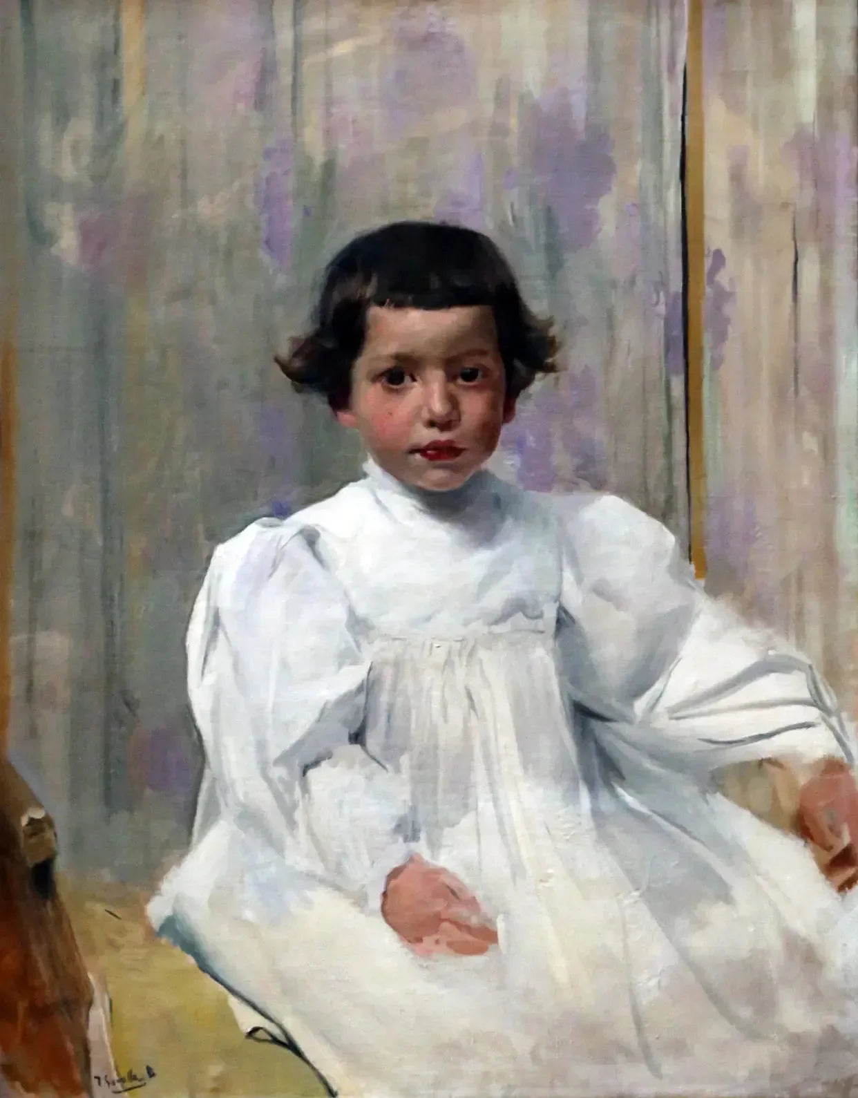 Joaquín Sorolla García en blanc - Joaquín Sorolla image 1 reproduction réalisée par Alpha Reproduction