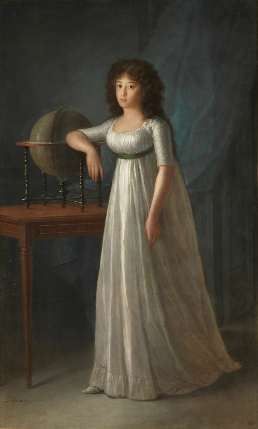 Joaquina Téllez-Girón, fille du 9e duc et duchesse d'Osuna - Agustín Esteve y Marqués