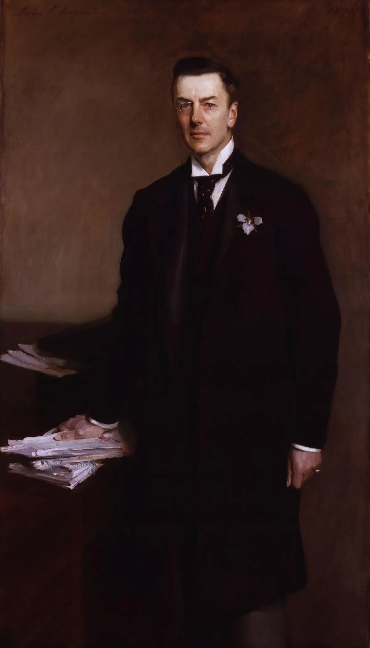Joe Chamberlain - John Singer Sargent image 1 reproduction réalisée par Alpha Reproduction