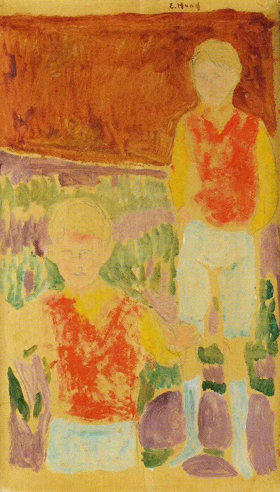 Johan Martin et Sten Stenersen - Edvard Munch