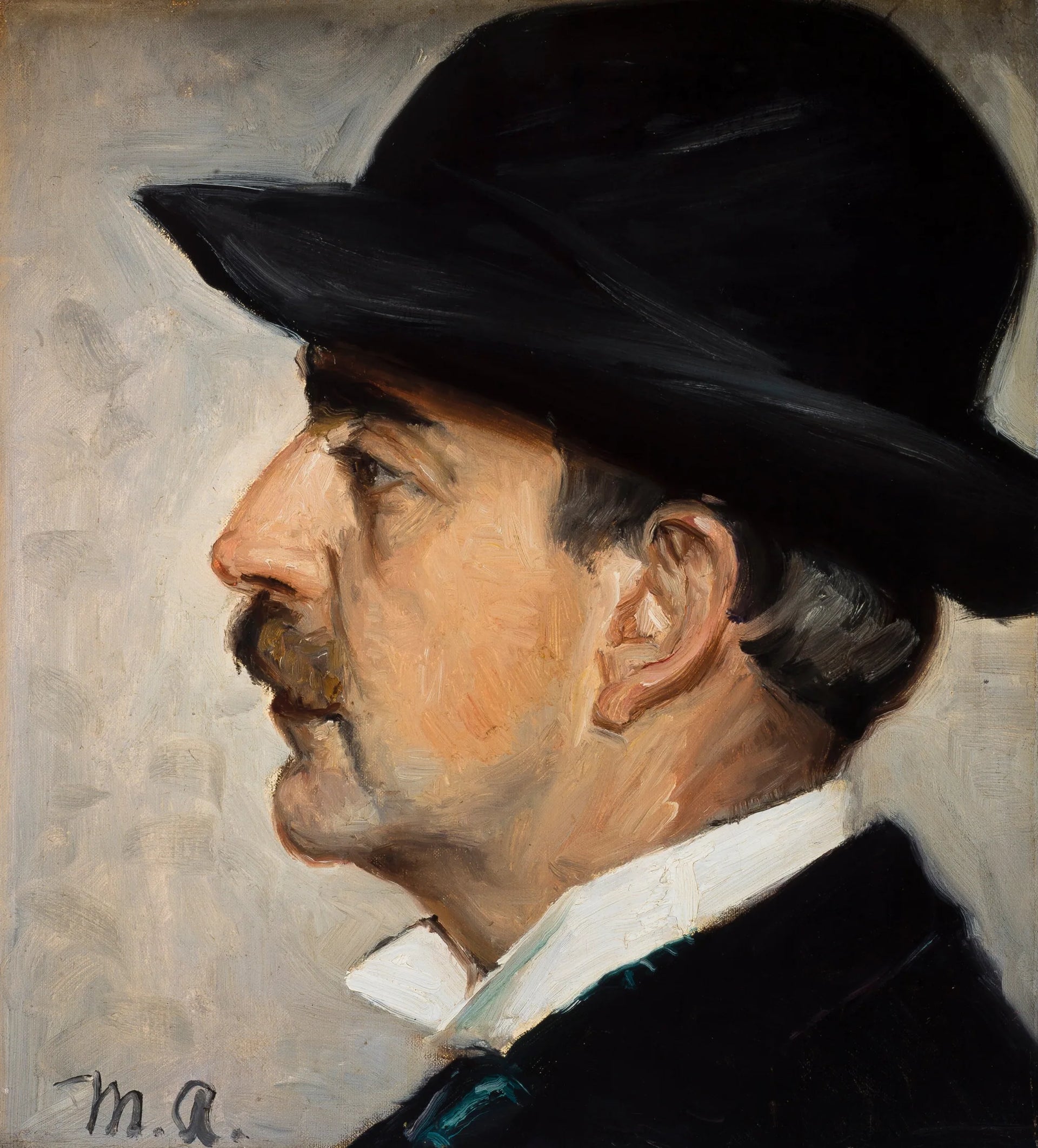 Johannes Wilhjelm - Michael Peter Ancher image 1 copie de tableau peinte à la main