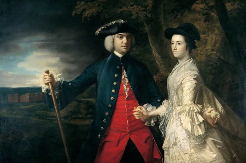 John, 2e comte d'Egmont et sa seconde épouse Catherine - Joshua Reynolds