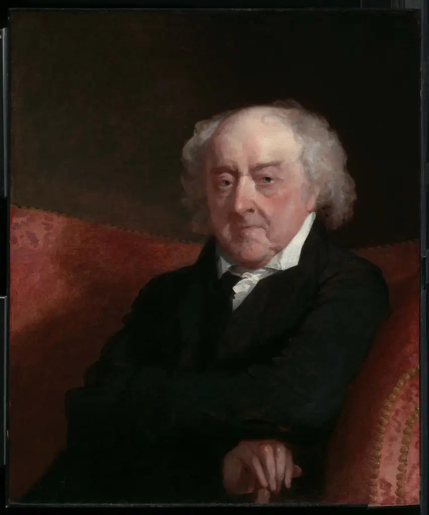 John Adams - Gilbert Stuart image 1 reproduction réalisée par Alpha Reproduction