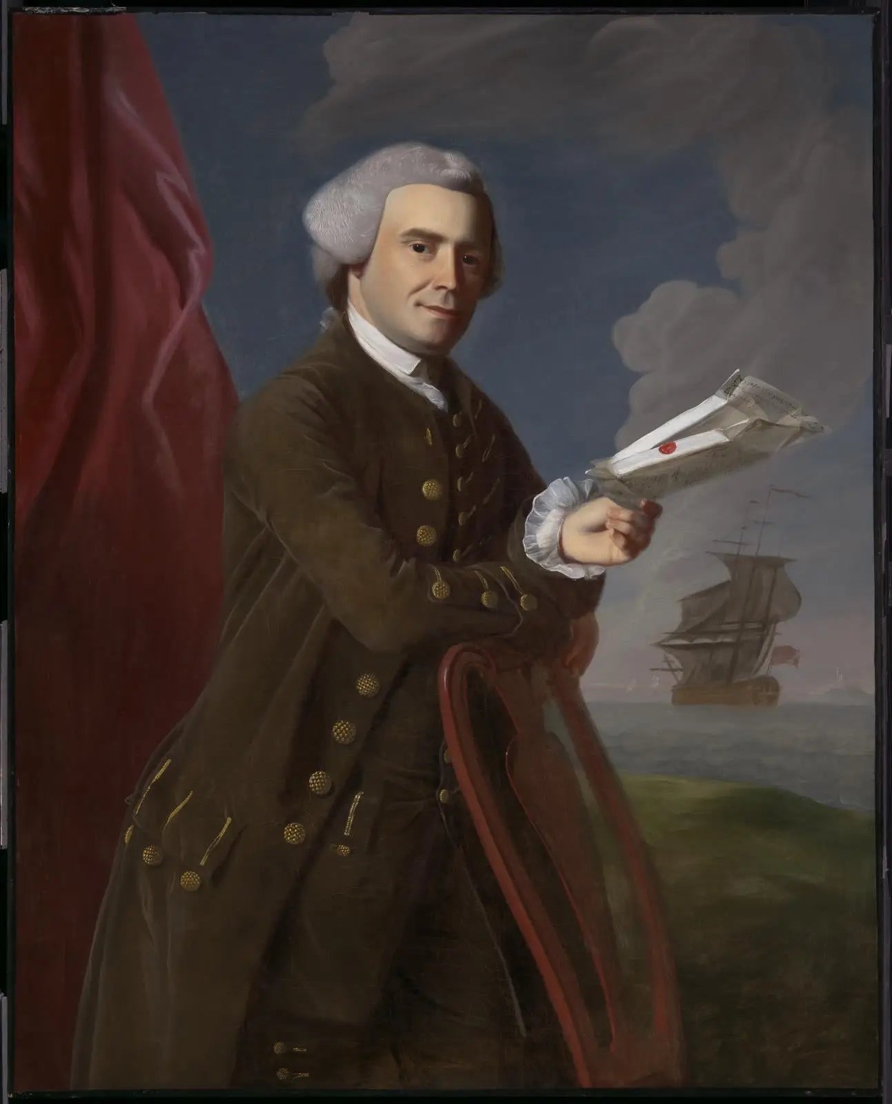 John Amory - John Singleton Copley image 1 tableau peint à l’huile sur toile
