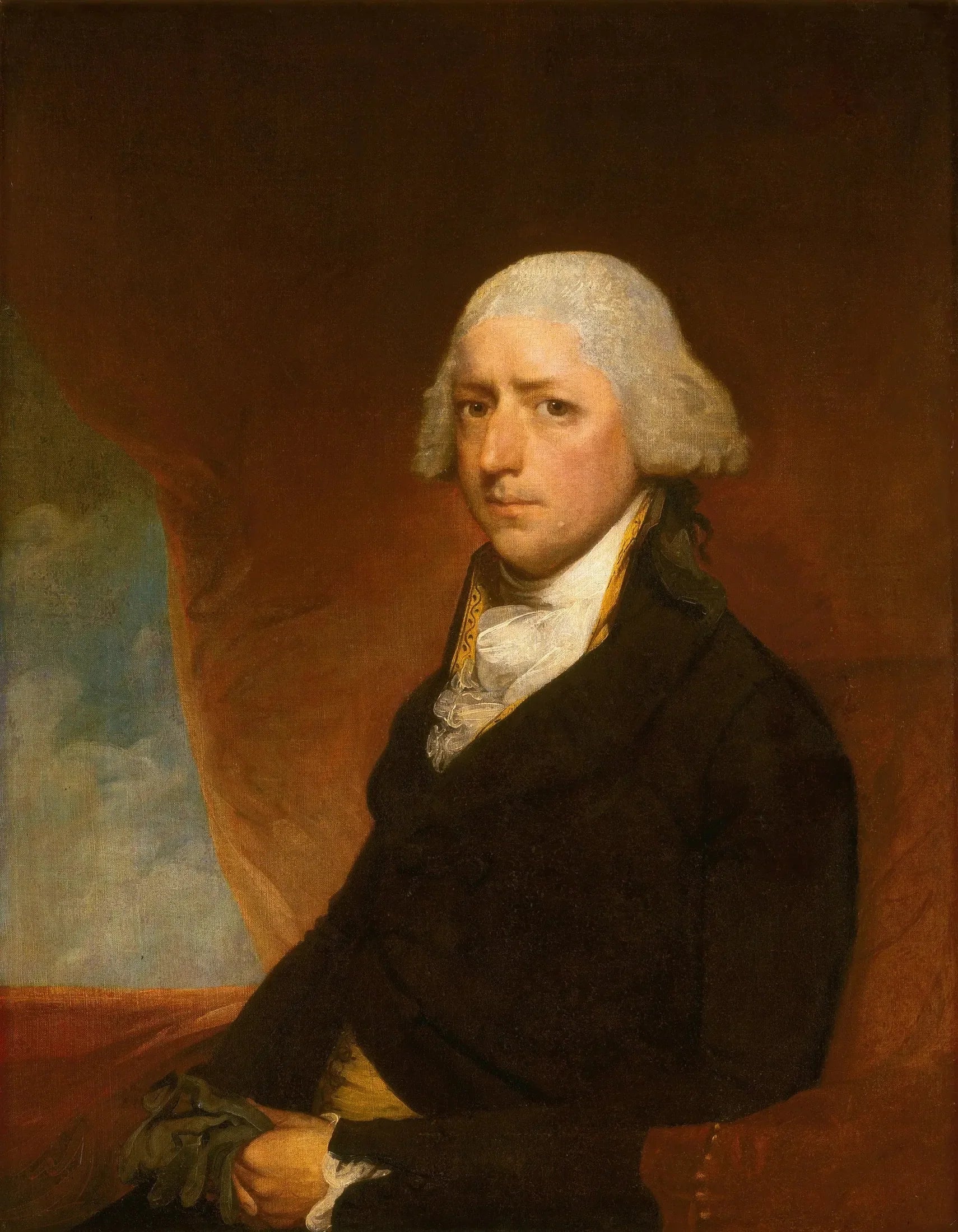 John Ashe - Gilbert Stuart image 1 copie peinte à la main à l’huile