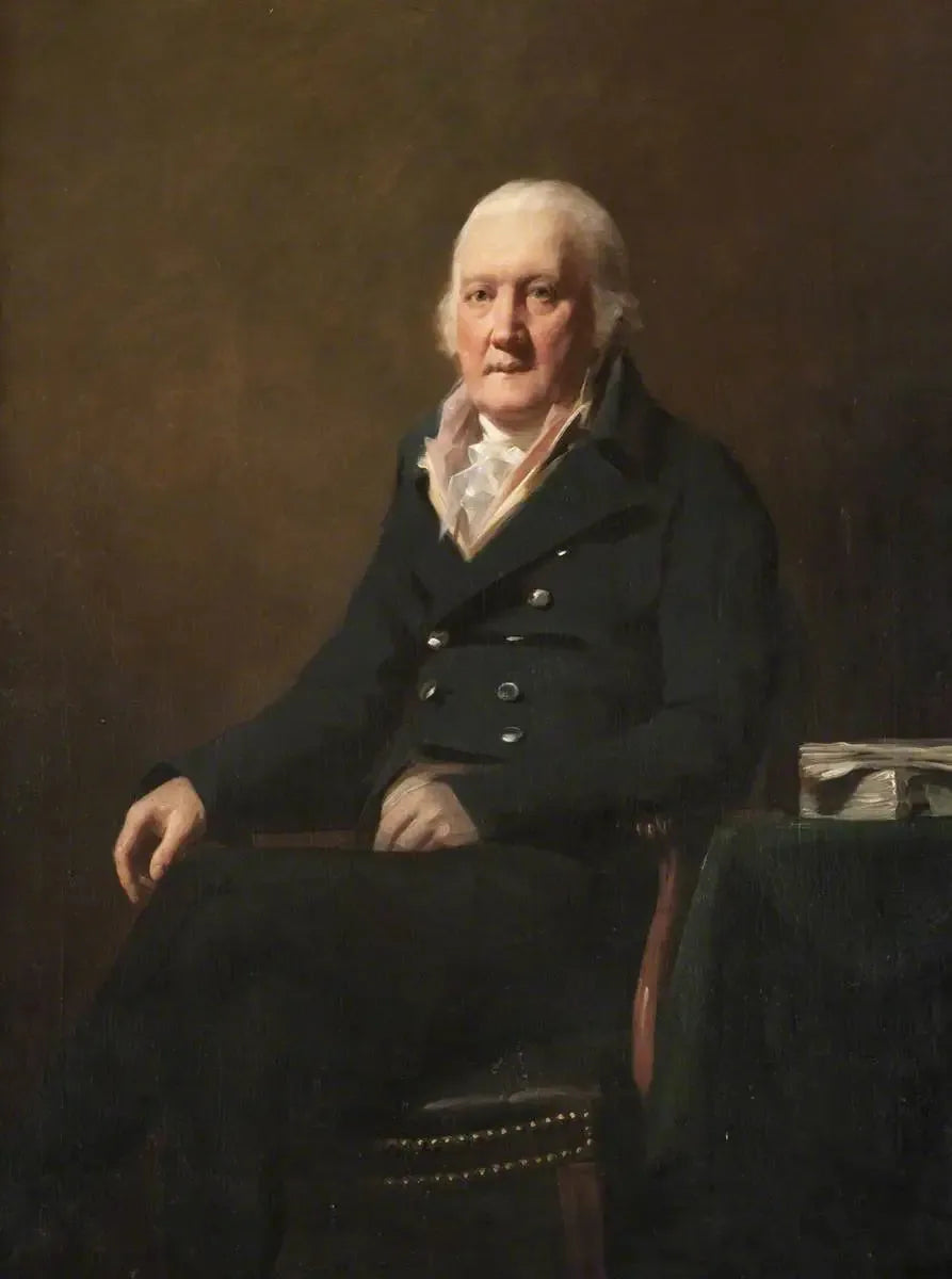 John Ballantine (1743–1812), prévôt d'Ayr (1787–1789) - Henry Raeburn image 1 reproduction d’œuvre d’art à l’huile
