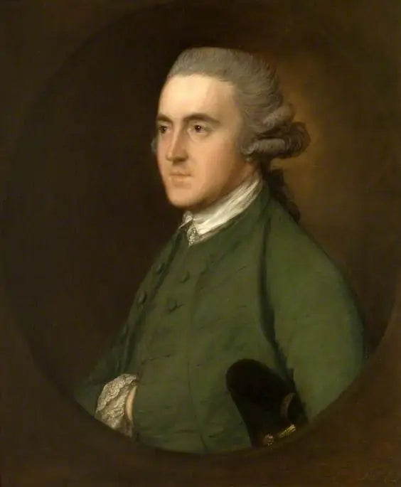 John Bragge (1741–1784) - Thomas Gainsborough image 1 reproduction artisanale de tableau