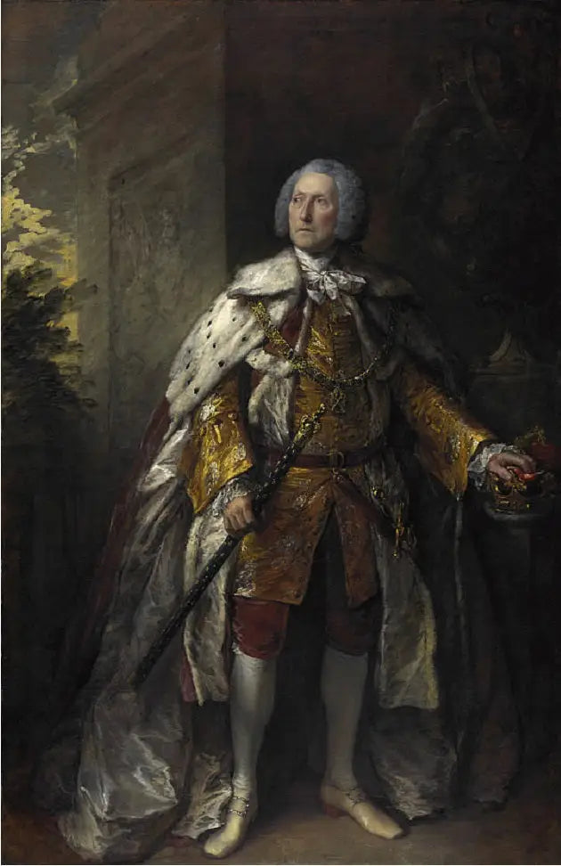 John Campbell, 4e duc d'Argyll - Thomas Gainsborough image 1 reproduction de peinture à l’huile