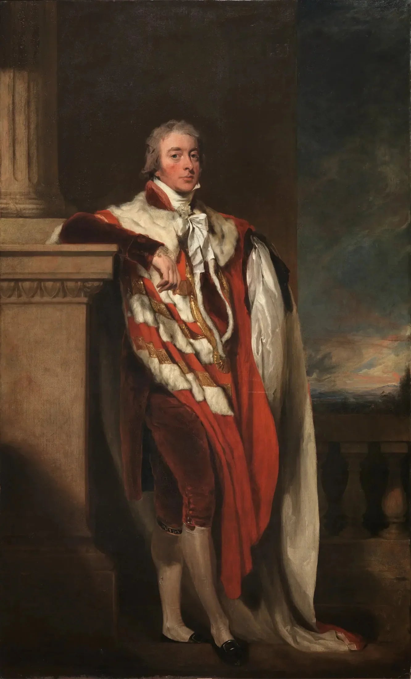 John Fane, 10e comte de Westmoreland - Thomas Lawrence image 1 reproduction réalisée par Alpha Reproduction
