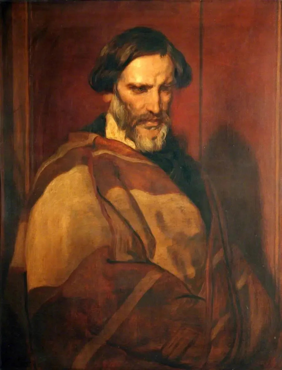 John Gibson (1790–1866) - Edwin Henry Landseer image 1 reproduction artisanale de tableau