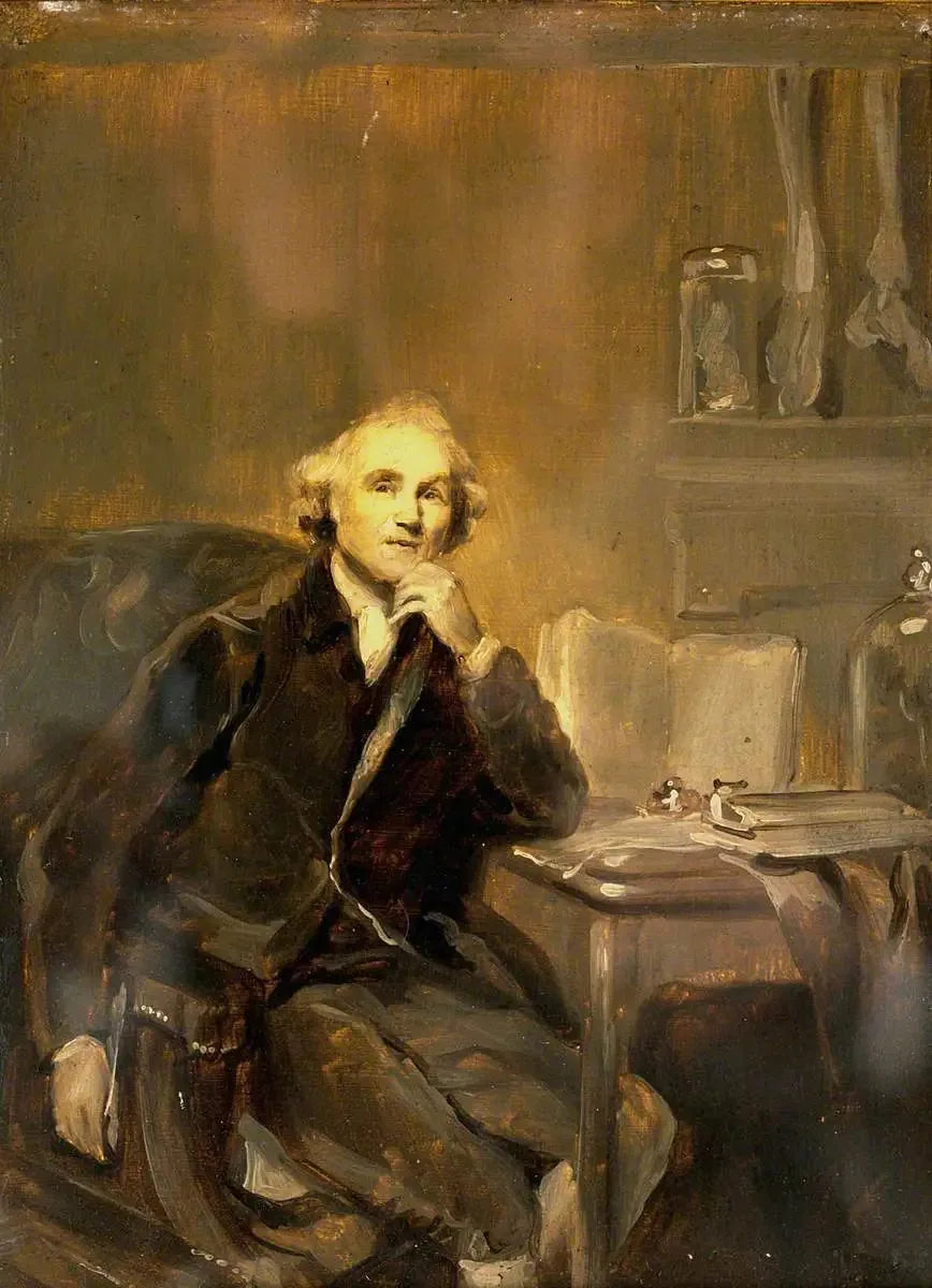 John Hunter (1728–1793), chirurgien et anatomiste - Joshua Reynolds image 1 reproduction artisanale de tableau