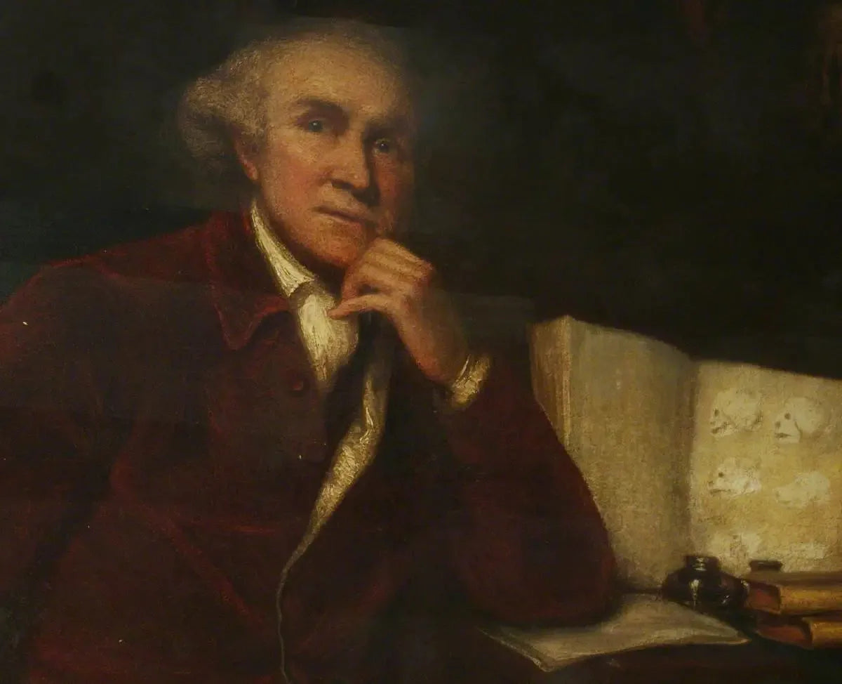 John Hunter, gentilhomme, roturier de cette salle - Joshua Reynolds image 1 copie de tableau peinte à la main