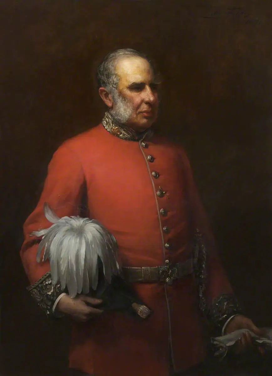 John Knowles, juge de paix, DL, CA - Luke Fildes image 1 tableau peint à l’huile sur toile