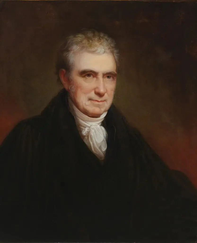 John Marshall - Rembrandt Peale image 1 reproduction de peinture à l’huile
