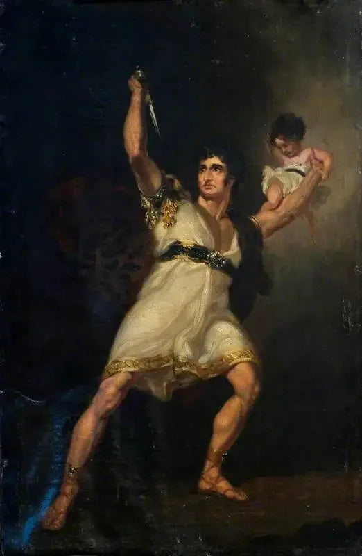 John Philip Kemble (1757–1823), dans le rôle de Rolla dans « Pizarro » Adapté par Richard Brinsley Sheridan de « Die Spanier in Peru » d'August Friedrich Ferdinand von Kotzebue - Thomas Lawrence