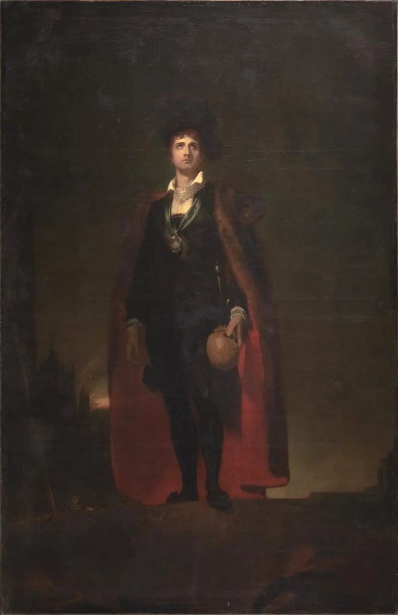 John Philip Kemble dans le rôle d'Hamlet - Thomas Lawrence