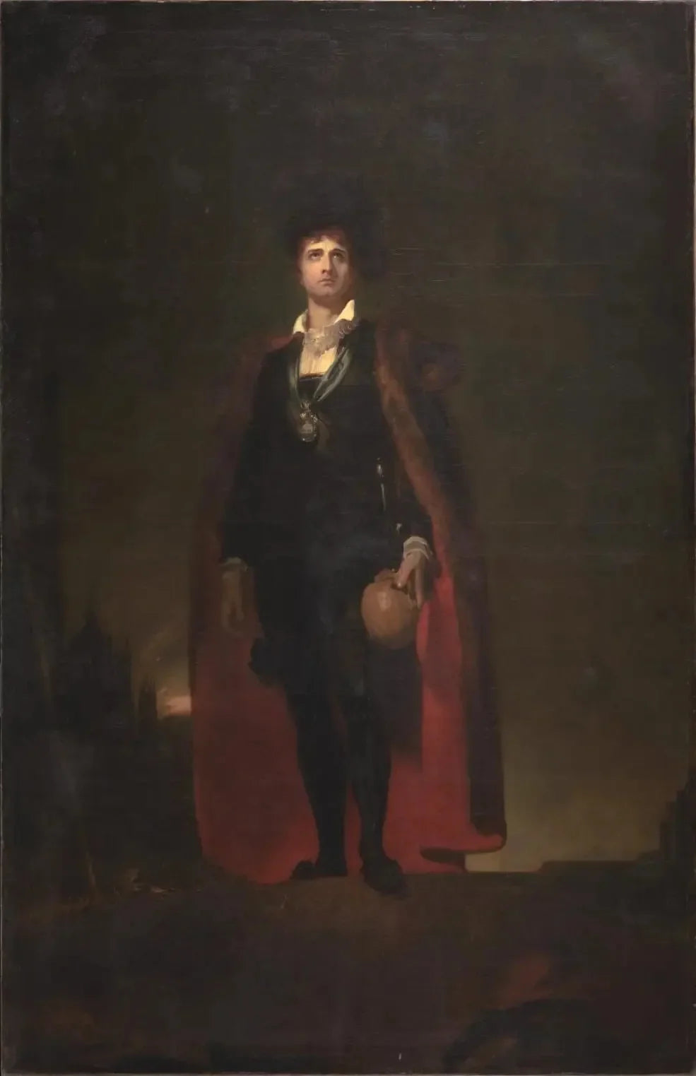 John Philip Kemble dans le rôle d'Hamlet - Thomas Lawrence image 1 reproduction réalisée par Alpha Reproduction