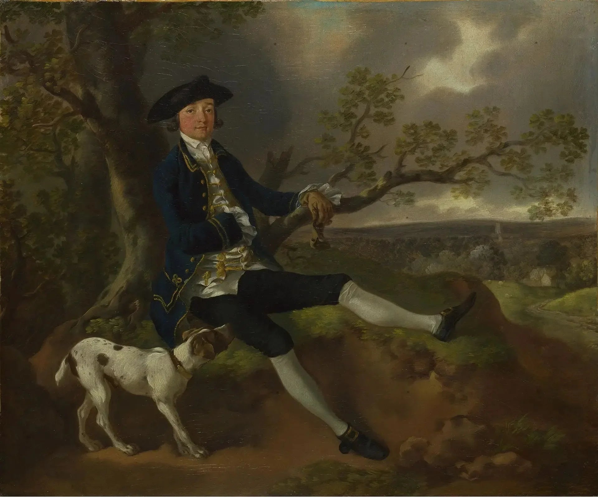 John Plampin - Thomas Gainsborough image 1 reproduction artisanale de tableau