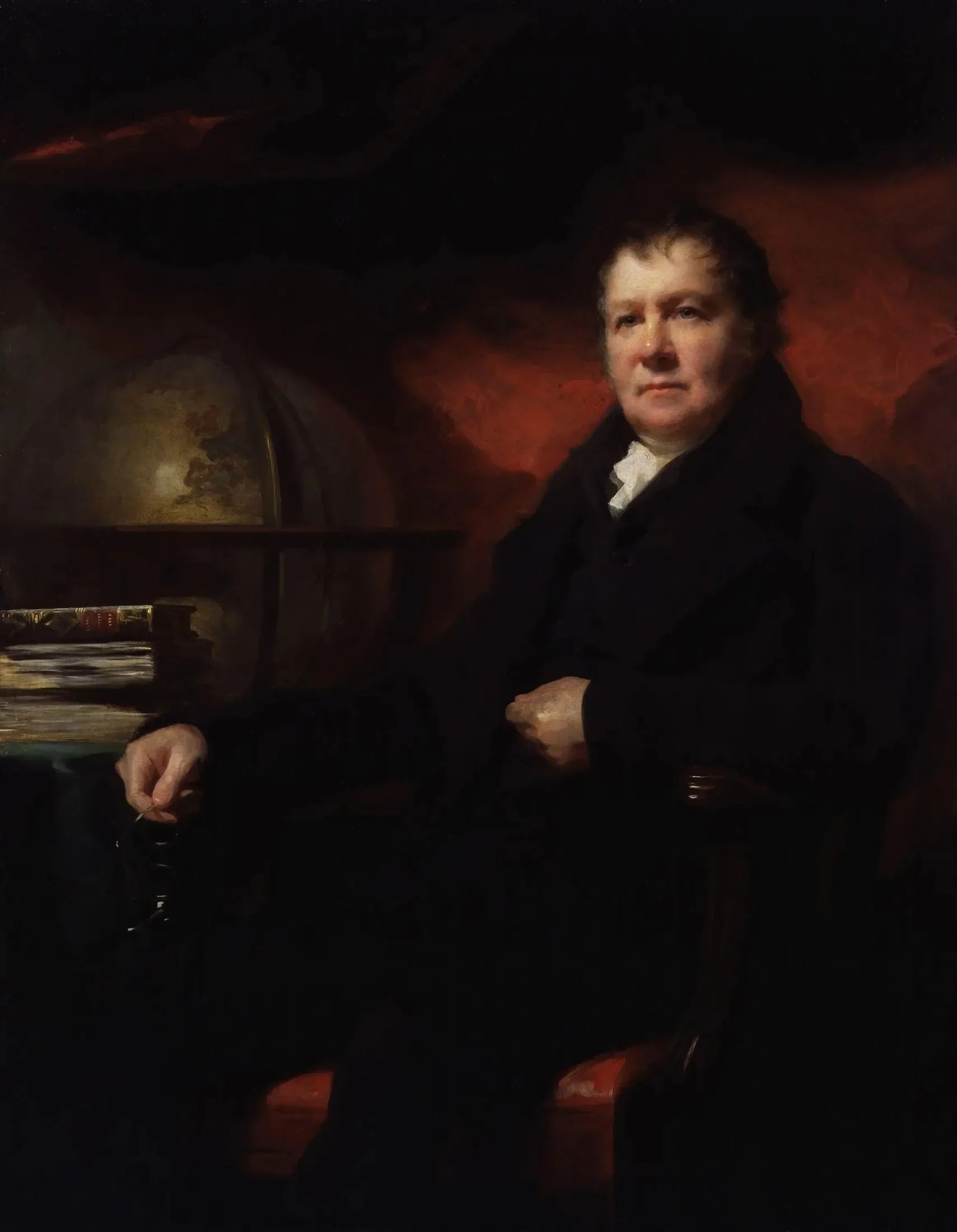 John Playfair - Henry Raeburn image 1 tableau peint à l’huile sur toile