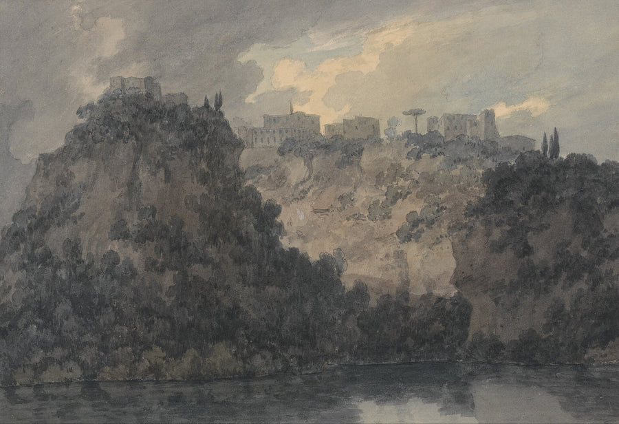 Le Lac Nemi - John Robert Cozens